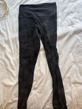 lululemon athletica Black Camo High-Rise Leggings